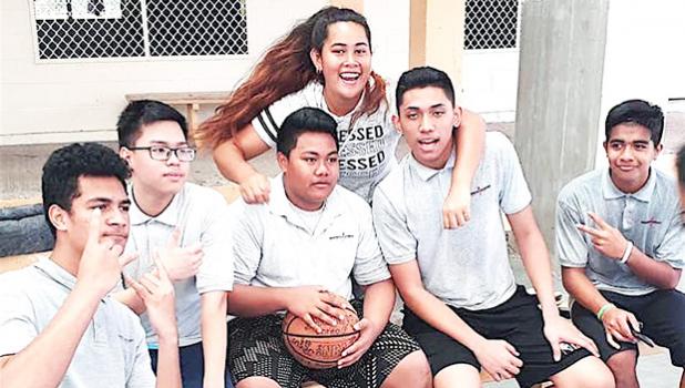 Manumalo Academy students who participated in the Flames’ STEAM event 