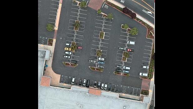 Parking log skycam photo