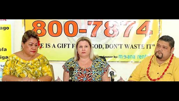 SVSG Board Members – Mulipola Anarosa Molio’o, Georgina Newton (Chairperson) and Sam Fruean.