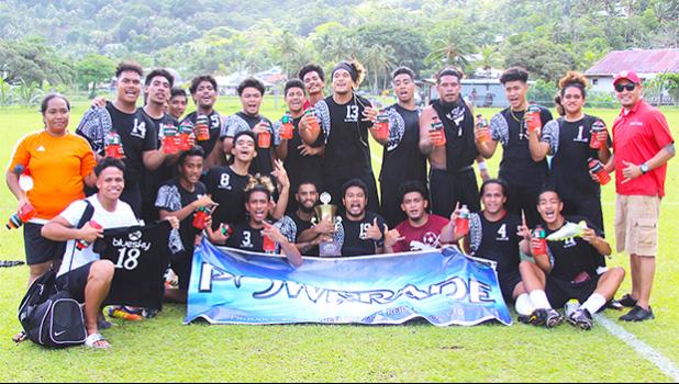 The Tafuna Jets’ men’s soccer team
