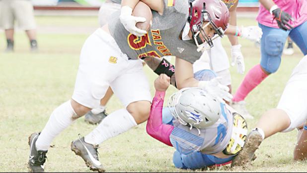 Tafuna Warriors fullback, Larry Masaniai