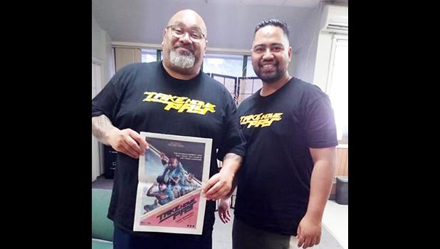 Tofiga Sefo Fepulea’i with writer/director Stallone Vaiaoga-Ioasa