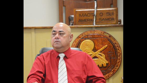 Talauega appeared before the House Education committee this past Wednesday morning to discuss the status of school buildings before school starts next week. Talauega Dr. Samasoni Asaeli