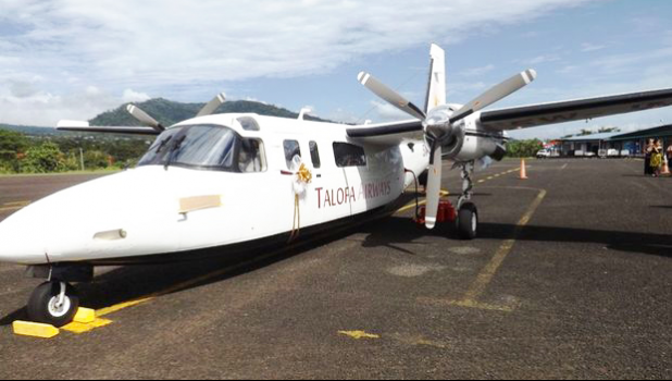 A Talofa Airways plane