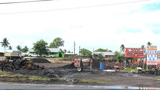 ASG land being cleared next to the Territorial Correctional Facility