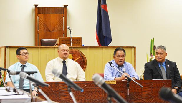 COVID-19 Task Force members at Fono