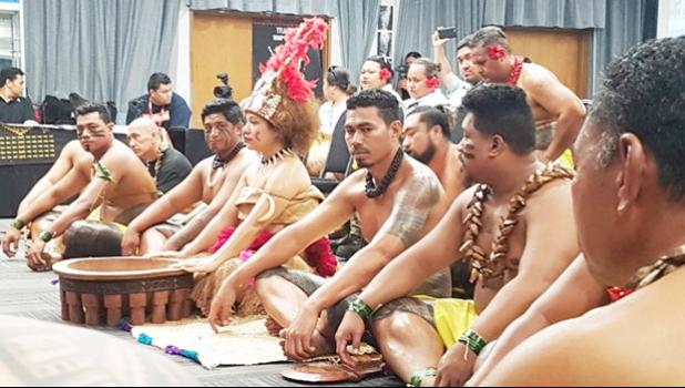Traditional kava ceremony