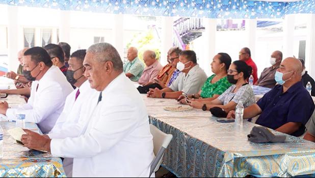 Ta'u dignitaries