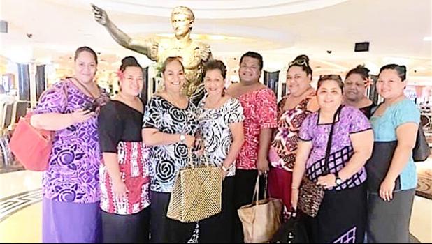 Group photo of teachers in Las Vegas