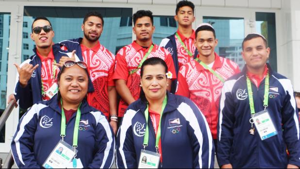 Team American Samoa heading to closing ceremony [photo: Team AS]