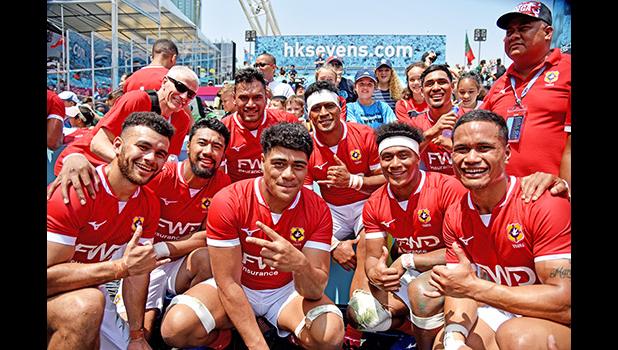 A joyous Team Tonga 7s 