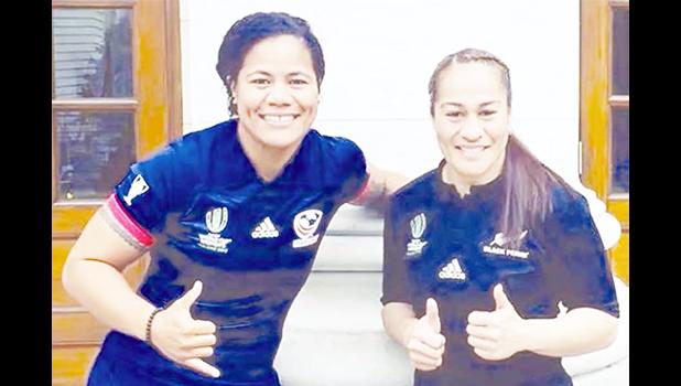 Tiffany Fa’ae’e (itu tauagavale) ma Seiuli Fiao’o Fa’amausili. [ata foai]