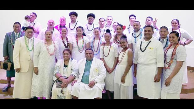 Group photo after the “Toa O Samoa” church service