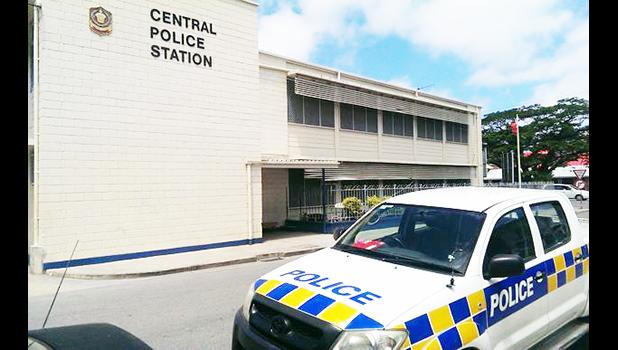 The Central Police Station in Tonga's capital, Nuku'alofa. 