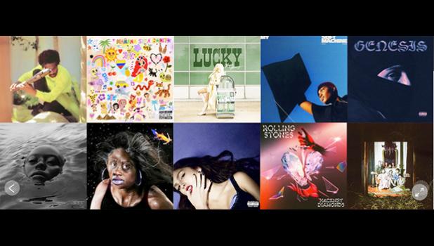 TOP ALBUMS OF THE YEAR