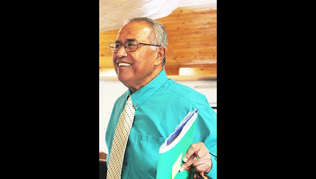 ASG Treasurer Malemo L. Tausaga earlier this year following his confirmation hearing before the Senate Budget and Committee as a new member of the American Samoa Economic Development Authority (ASEDA) board of directors. He was later confirmed during the Senate session.