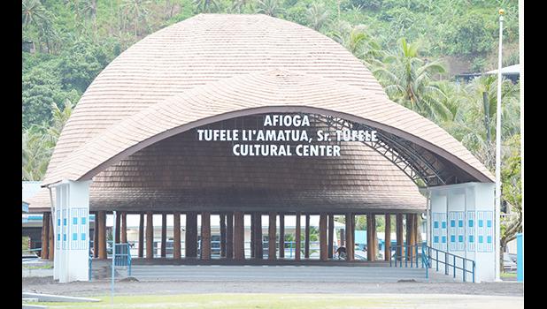 “Afioga Tufele Li’amatua Sr. Tufele Cultural Center”