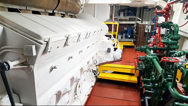 This photo provided by Ocean Marine Brokerage Service shows the pilot area of the tugboat Peggy H purchased last Friday by ASG as a second tugboat for the Port of Pago Pago. The governor will make the official announcement later of the tugboat’s new name.  [photo: Ocean Marine]