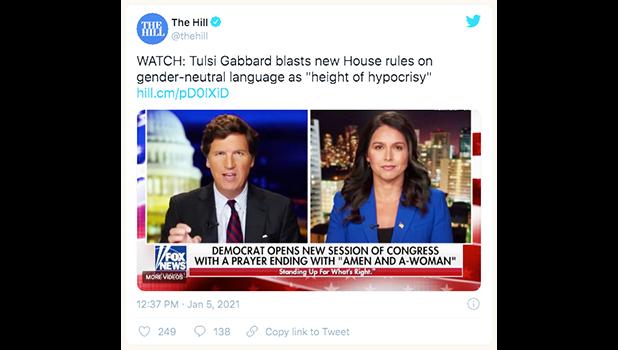 Is Fox News the future for Gabbard? Tulsi Gabbard on Fox News