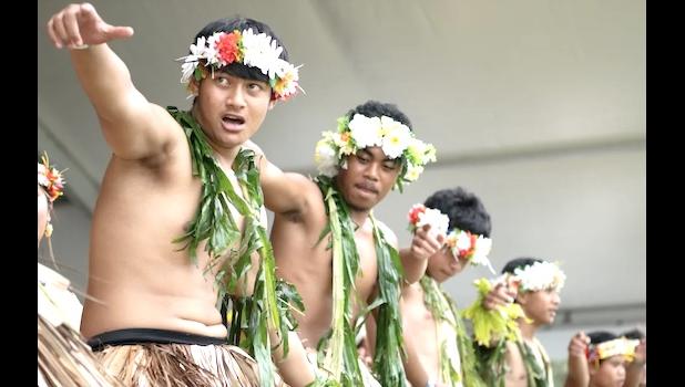 Massey High School’s Tuvalu team