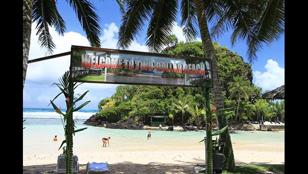 Two Dollar Beach in American Samoa