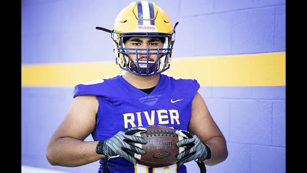  Tyrehl Vaivao, a senior at Columbia River