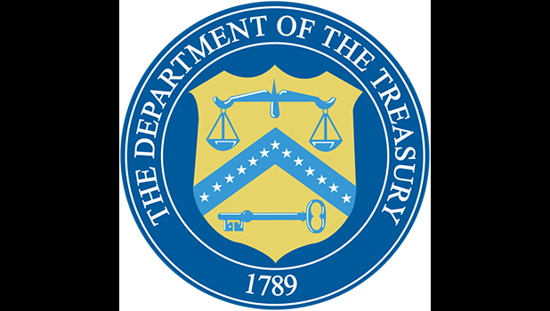 US TREASURY logo