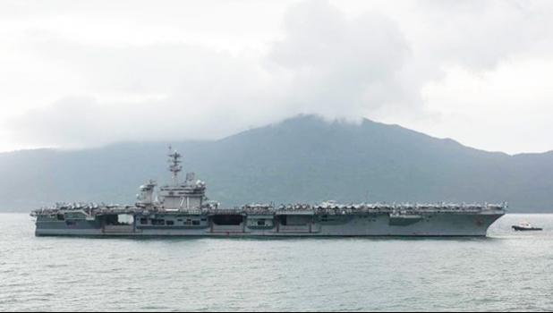 The USS Theodore Roosevelt 