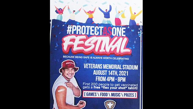  “Protect AS One - Festival” poster