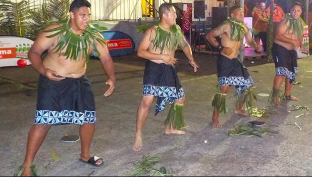 Dancers celebrating GHC Reid Vailima 40th Anniversary
