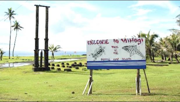 VAITOGI VILLAGE SIGN