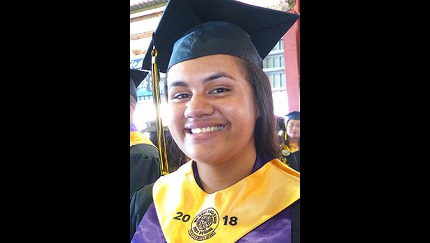 NVTHS 2018 Valedictorian, Jayne F.M. Solofa