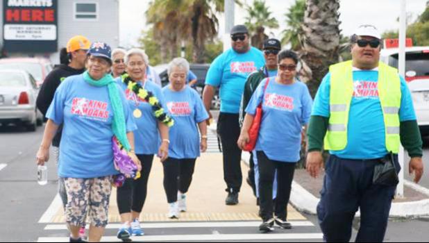 Mangere members head out for some exercise. [courtesy photo]