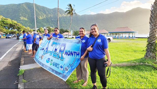 Water Month wave