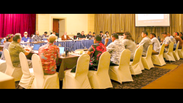 Arendees at workshop held in Guam