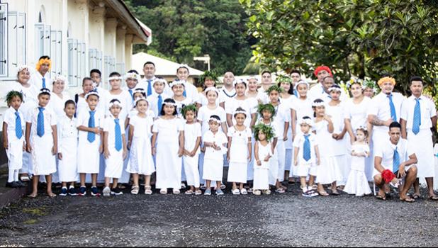 White Sunday unites the Methodist Church and Congregational Christian Church of Samoa at Leusoalii (Photo: Vaitogi Asuisui Matafeo / Samoa Observer)