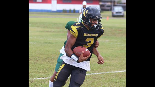Calloway Alosio (3) of the Nu’uuli Wildcats