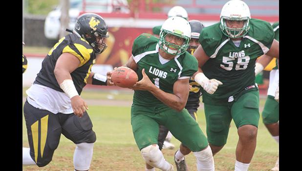Fa’alili Fa’amoe, breaking loose at midfield