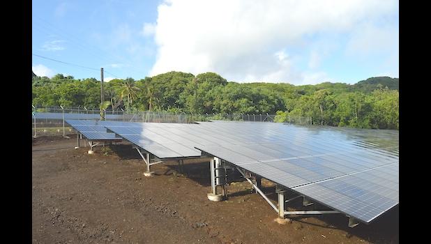 Ta’u Renewable Energy PV project