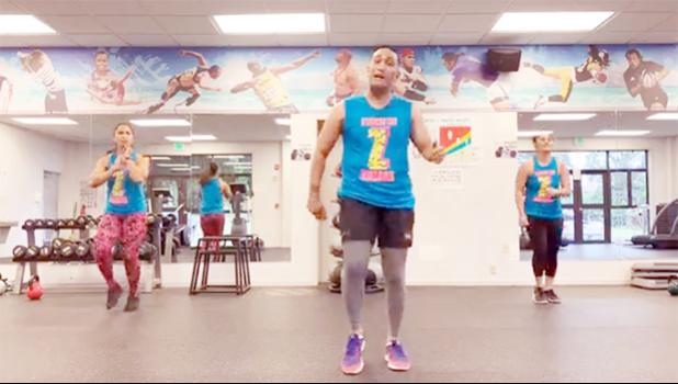 Zumba class