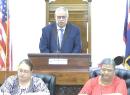 Senate President Tuaolo Manaia Fruean