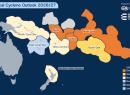 cyclone activity for parts of the Pacific