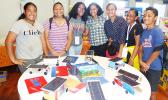 In no particular order, the students are Tiarah Fegaimali’i, Tafuna High level 11; Serenia Meredith, St Theresa Level 8; Cheryl Paolo; Manulele Tausala Level 8; Nalei Vaouli, Tafuna High Level 9; Victoria Fale South, Pacific Academy Level 11; Marinette Ioane, Lupelele Elementary Level 7; Charles Tauiliili, Tafuna High Level 9. [