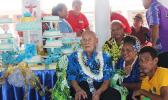 Taulapapa A’asa Ah-Sing at his 100th birthday party.