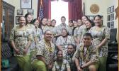 The 2018 Close Up student group from American Samoa in the Congressional office.