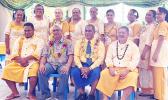 Voice of Christ Full Gospel Church members at ASCC sewing class
