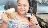 Winnie Atuatasi shares her love for coffee through her own coffee place called Yahweh Coffee House at Fagatogo Square (the old Tedi’s of Samoa building), which opens from 6am - 8pm weekdays and Saturdays 6 - 3pm.   [Courtesy photo]