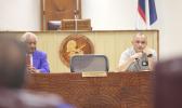 Savali Talavou Ale and House legal counsel Nathaniel Savali Sotoa 