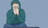 Cultural beliefs significantly shape how mental health is understood and addressed in Pasifika communities. Illustration of a person hunched over in a hoodie