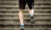 You won’t often see someone admiring or boasting about their calf muscles. But you should care about this muscle group because it is a workhorse when it comes to standing, walking and running. Man climbing steps